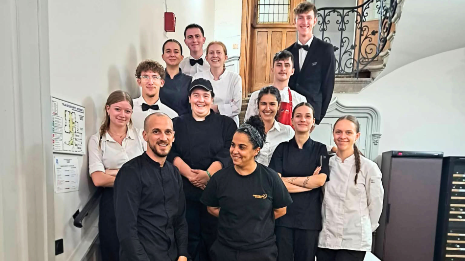 Sarah Hamza, Cheffe du restaurant Söma (Lyon), transmet son savoir-faire à nos étudiants