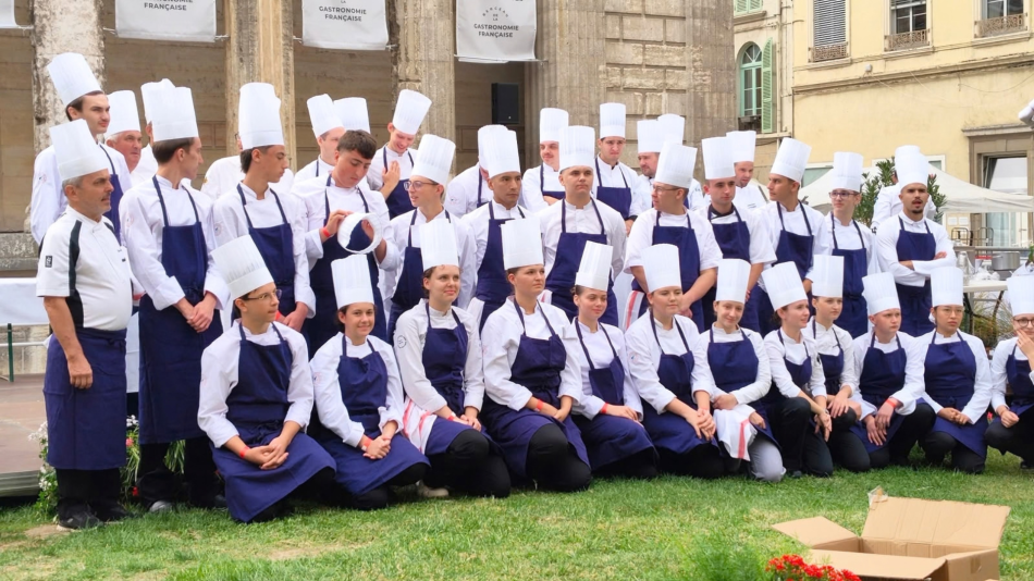 « Temple des Chefs » : nos étudiants vivent une expérience unique aux côtés de chefs étoilés